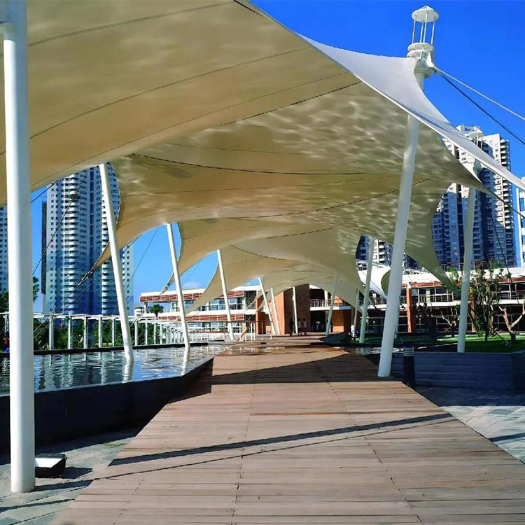 驻马店膜结构景观棚