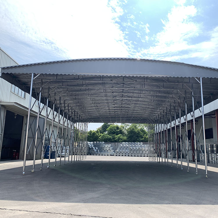 驻马店电动/移动推拉棚