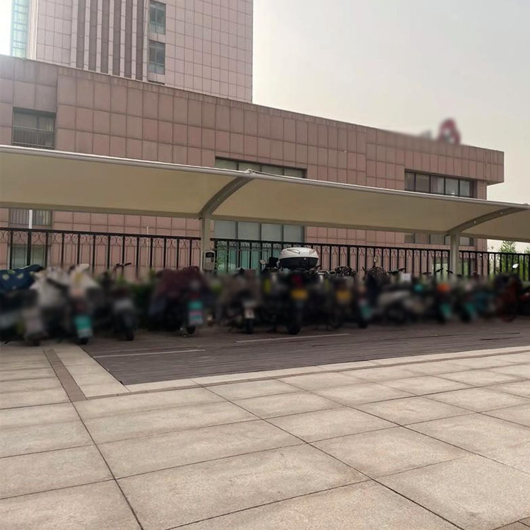 驻马店膜结构电动车棚