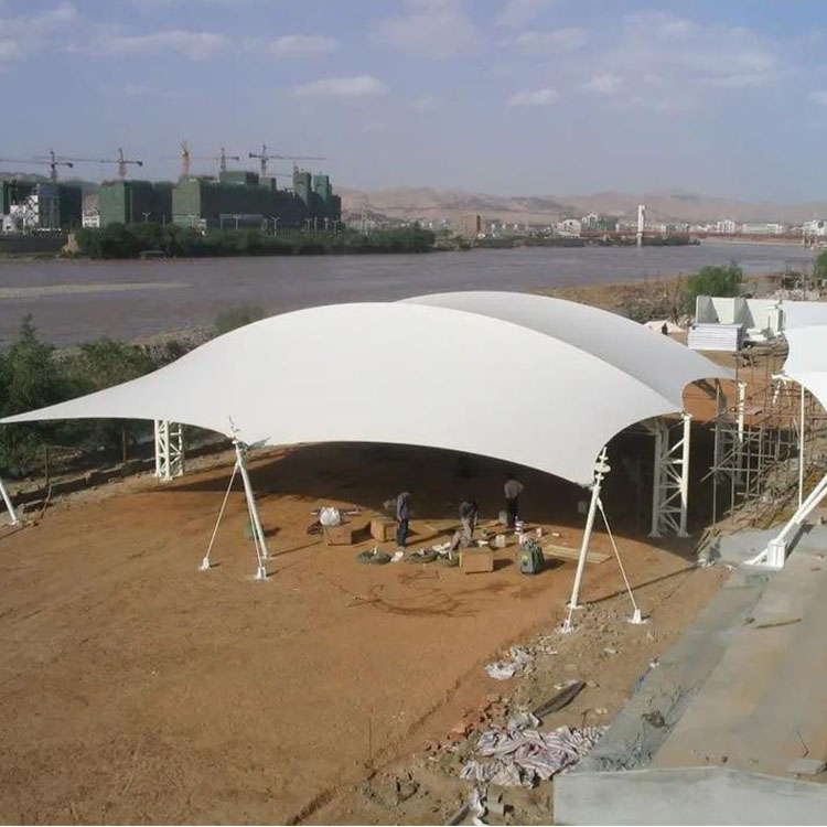 驻马店膜结构汽车棚